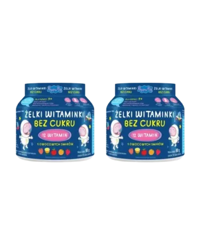 Żelki Witaminki bez cukru – zestaw 2 szt. dla dzieci