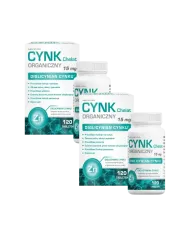 Cynk Organiczny Chelat – zestaw 2 szt.