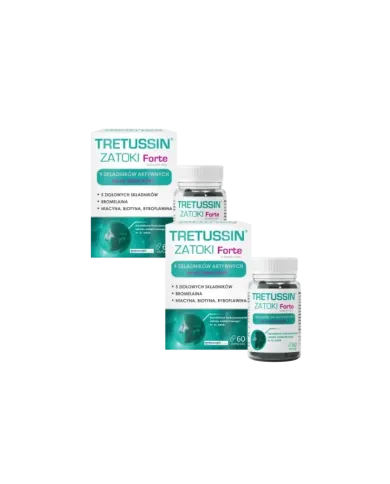 Tretussin Zatoki Forte – zestaw 2 szt.