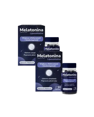 Melatonina Liposomalna – zestaw 2 szt.