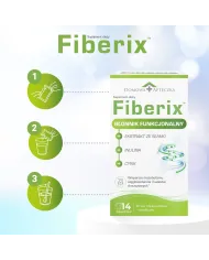 Fiberix – zestaw 3x 14 saszetek błonnika