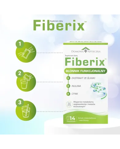 Fiberix – zestaw 2x 14 saszetek na trawienie