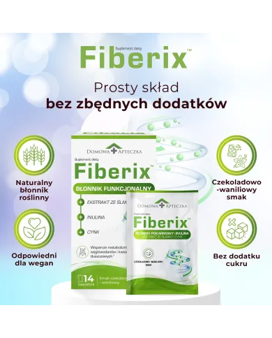 Fiberix – zestaw 2x 14 saszetek na trawienie