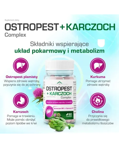 Ostropest i Karczoch Complex – zestaw 2 szt.