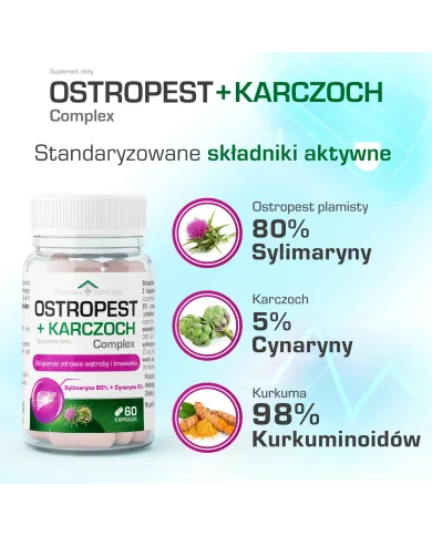 Ostropest i Karczoch Complex – zestaw 2 szt.