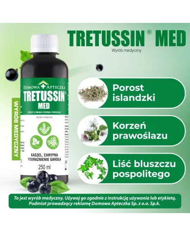 Tretussin Med 250 ml – zestaw 2 szt. na kaszel