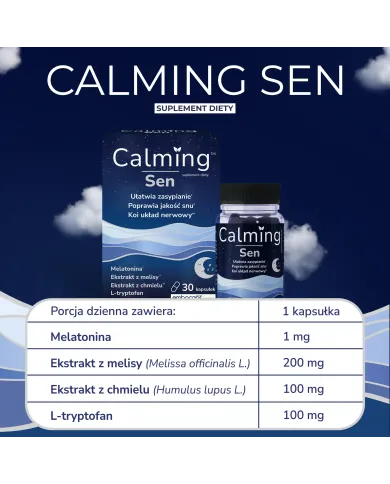 Calming + Calming Sen – zestaw na dzień i noc