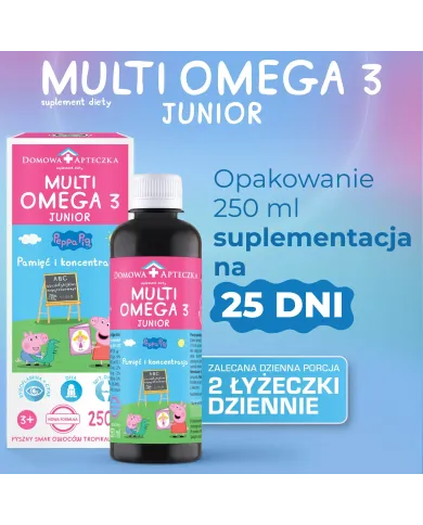 Multiomega 3 Junior – zestaw 2 szt. omega-3 dla dzieci