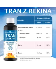 Tran z rekina mango-brzoskwinia – zestaw 2 szt.