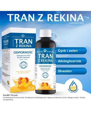 Tran z rekina mango-brzoskwinia – zestaw 2 szt.