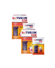 GriTussin Hot – zestaw 2 szt. na gardło