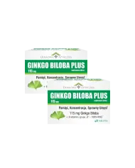Ginkgo Biloba – zestaw 2 szt. pamięć i krążenie