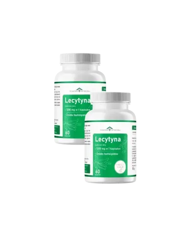 Lecytyna – zestaw 2 szt. na pamięć i wątrobę