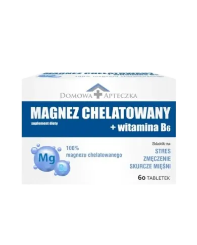 Magnez chelatowany + witamina B6 – najlepsza przyswajalność