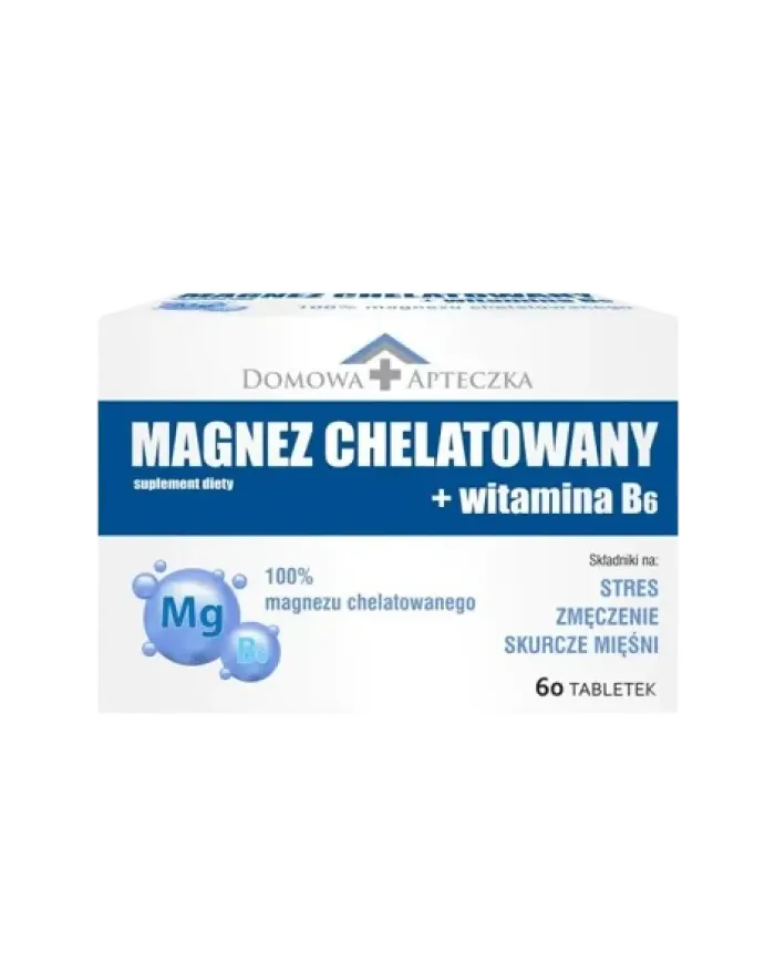 Magnez Chelatowany + Witamina B6