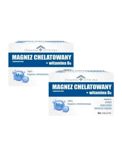 Magnez Chelatowany  + Witamina B6 - zestaw