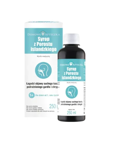 Syrop z Porostu Islandzkiego + Pastylki – zestaw