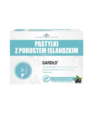 Syrop z Porostu Islandzkiego + Pastylki – zestaw