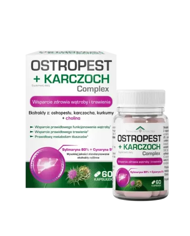 Ostropest i Karczoch + Detox Gard – zestaw