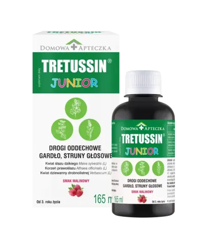 Tretussin Junior syrop + Lizaki – zestaw dla dzieci