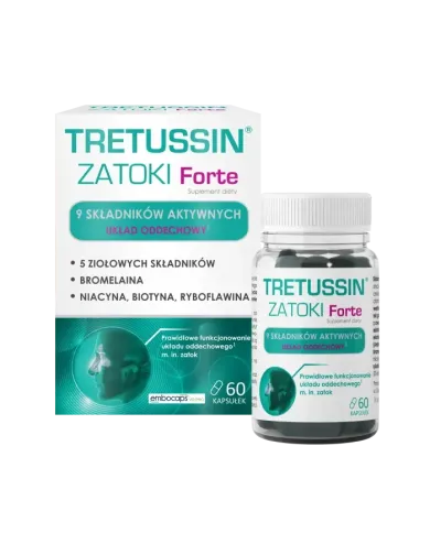 Tretussin Med + Zatoki Forte – zestaw