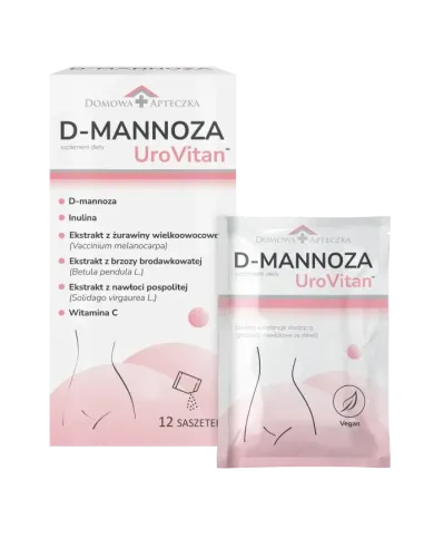 D-Mannoza + Żurawina UroVitan – zestaw