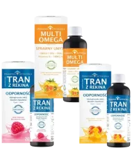 Prezent na odporność mózg Tran z rekina Omega-3 bez cukru dla całej rodziny