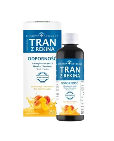 Prezent na odporność mózg Tran z rekina Omega-3 bez cukru dla całej rodziny