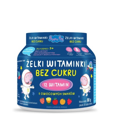 Żelki Witaminki - bez cukru