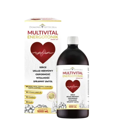 Witaminy dla babci dziadka Multivital Omega-3 mózg odporność wzrok Prezent