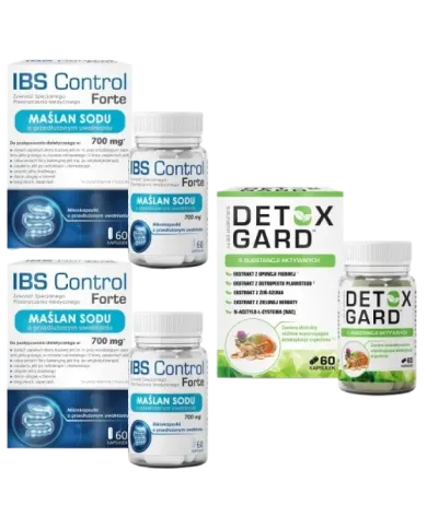 Detox Gard regeneracja WĄTROBY żeń-szeń ostropest POPRAWIA METABOLIZM 60 k