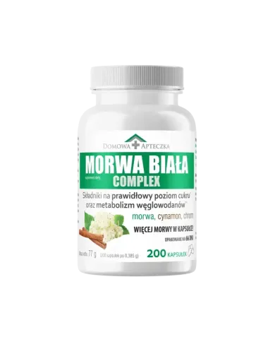 Detox i metabolizm Ostropest Morwa Biała wątroba cukier trawienie PREZENT