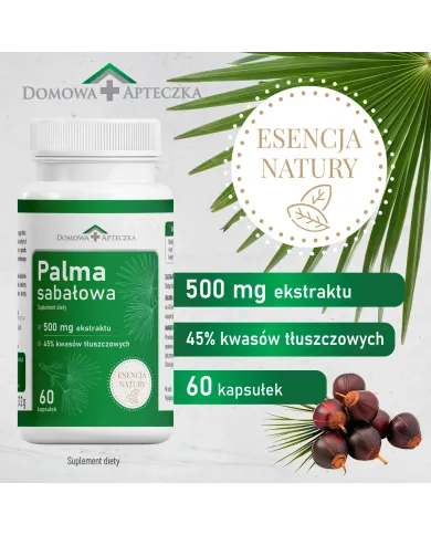 Palma Sabałowa kapsułki 500 mg – wsparcie prostaty