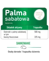 Palma Sabałowa kapsułki 500 mg – wsparcie prostaty