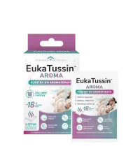 Na gardło i oddech Tretussin Junior EukaTussin Aroma Plastry Kaszel Chrypka