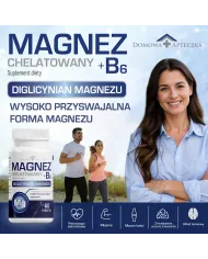 Magnez chelatowany + witamina B6 – najlepsza przyswajalność