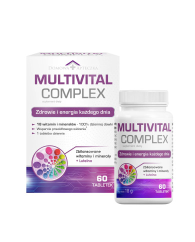 Multivital Complex – 18 witamin i minerałów + luteina