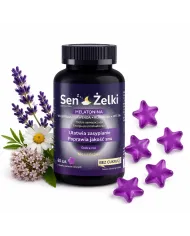 Żelki z melatoniną na sen – Sen Żelki z witaminą B6