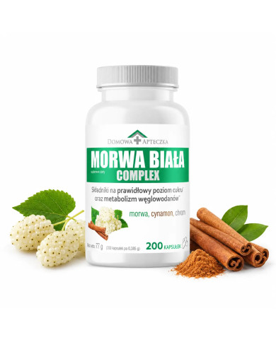 Morwa Biała Complex – regulacja poziomu cukru we krwi