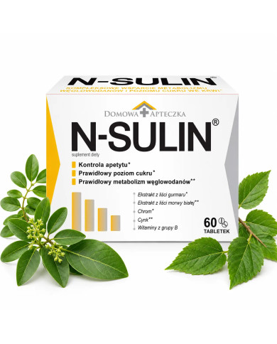 N-SULIN – wsparcie regulacji poziomu cukru we krwi