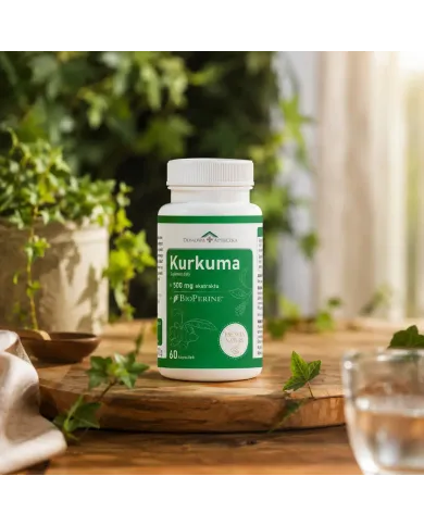 Kurkuma Esencja Natury – 490 mg kurkuminoidów + piperyna
