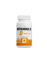 Witamina D3 4000 j.m. – wysoka dawka, 120 kapsułek