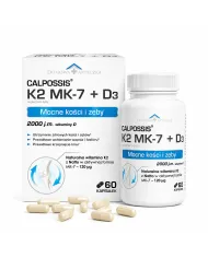 Calpossis K2 MK-7 + D3 2000 IU – mocne kości i zęby
