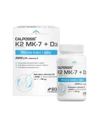 Calpossis K2 MK-7 + D3 2000 IU – mocne kości i zęby