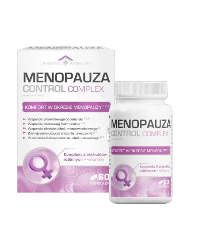 Menopauza Control Complex – szałwia, pluskwica, chmiel