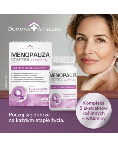 Menopauza Control Complex – szałwia, pluskwica, chmiel