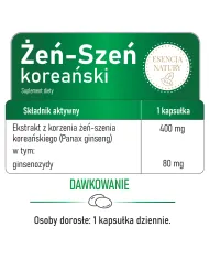 Żeń-szeń koreański – energia, koncentracja, odporność