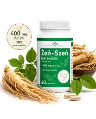 Żeń-szeń koreański – energia, koncentracja, odporność