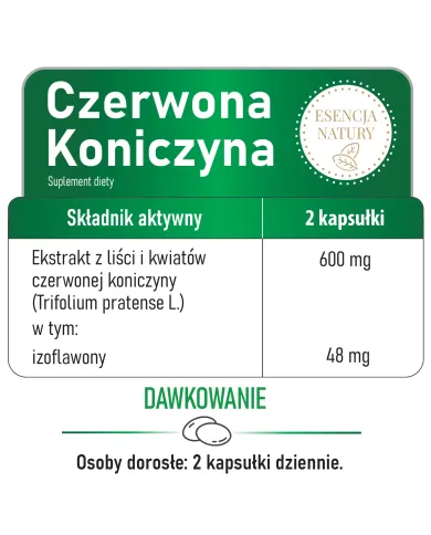 Czerwona koniczyna – izoflawony na okres menopauzy