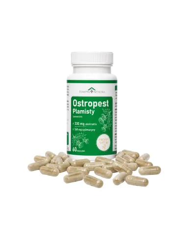 Ostropest plamisty – 265 mg sylimaryny na wątrobę